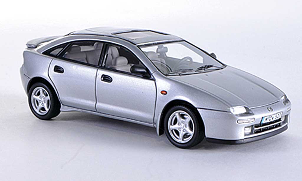 Mazda 323 1/43 Neo F (BA) MK2 grijs limitierte Auflage 300 1994 modelauto