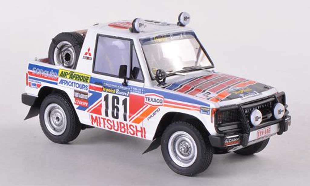 Mitsubishi Pajero 1/43 HPI No.161 Le Point Rally Paris-Dakar 1983 A.Cowan/C.Malkin modelauto