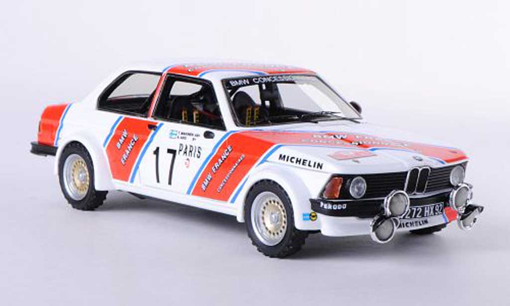Bmw 320 E21 1/43 Neo E21 i (E21) No.17 France T.Mekinen / A.Aho Rally Monte Carlo 1980 modelauto