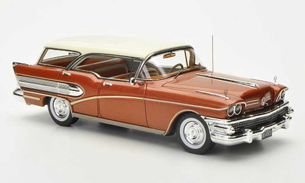 Buick Century 1/43 American Excellence Caballero kupfer limitierte Auflage 300 Stuck 1958 modelauto
