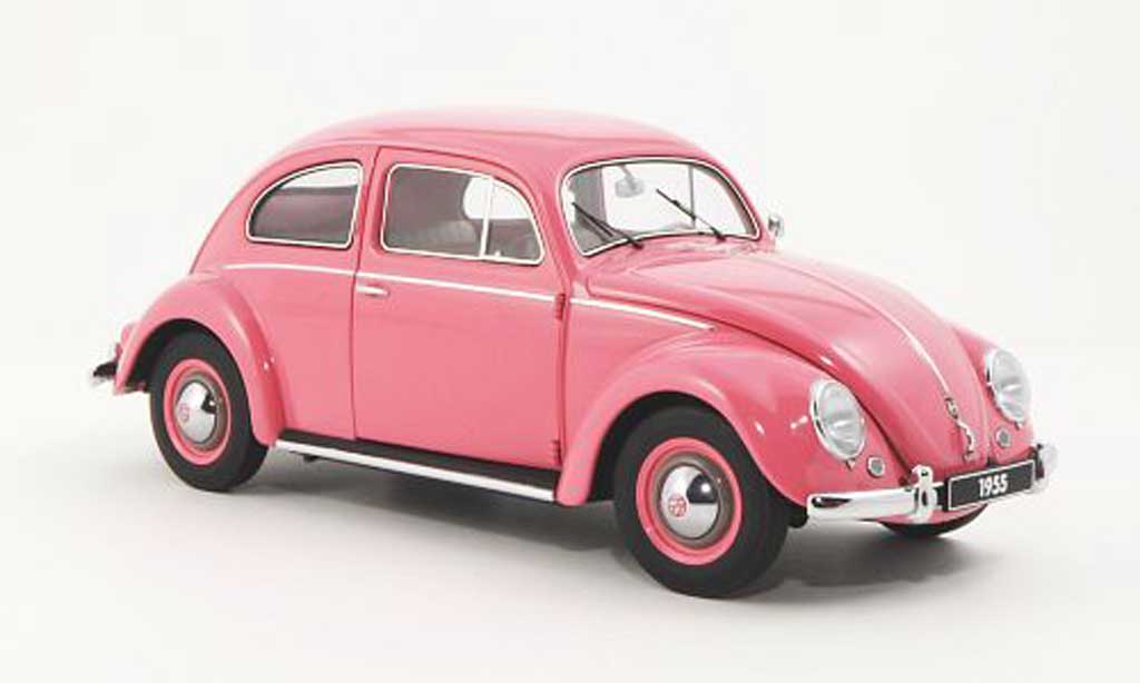 Volkswagen Kafer 1/18 Autoart pink 1955 modelauto