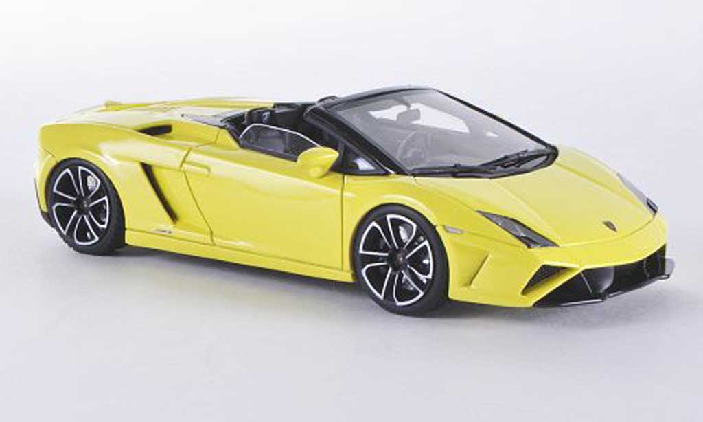 Lamborghini Gallardo LP560-4 LP560-4 1/43 Look Smart LP560-4 Spyder geel modelauto
