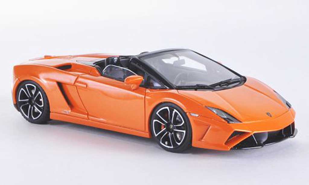 Lamborghini Gallardo LP560-4 LP560-4 1/43 Look Smart 4 Spyder oranje modelauto