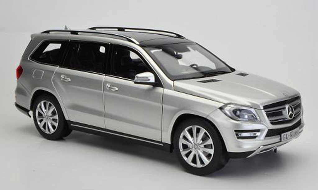 Mercedes Classe GLK 1/18 Norev GL-Klasse (X166) grijs 2012 modelauto