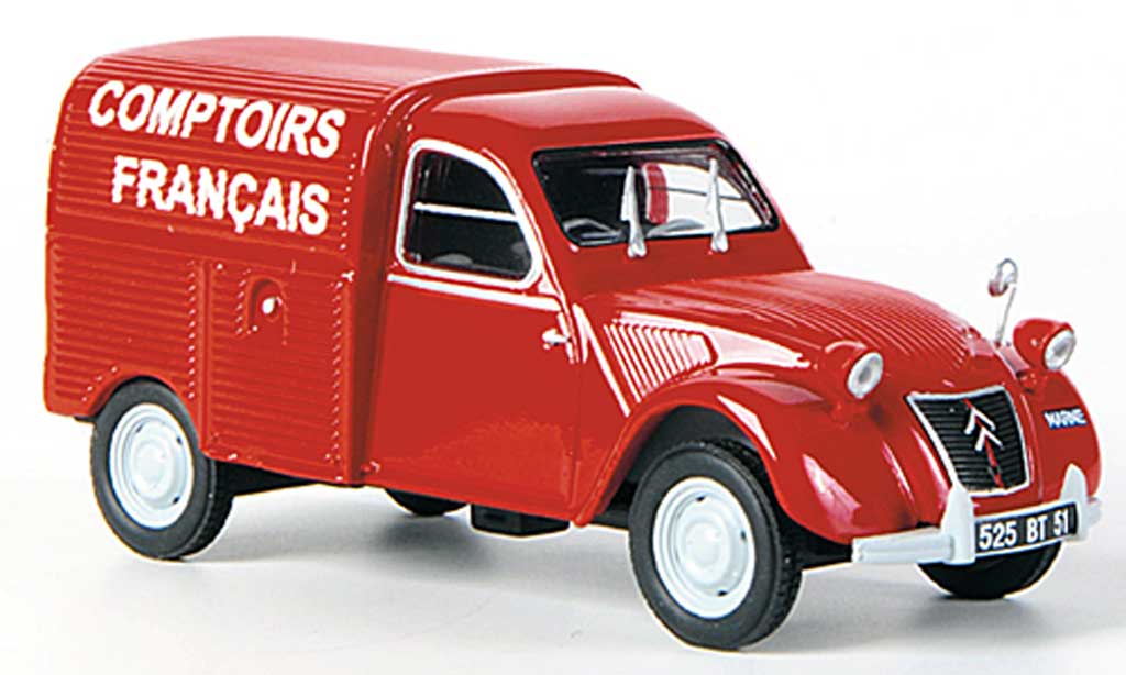 Citroen 2CV 1/43 Eligor AZU Comptoirs Francais modelauto