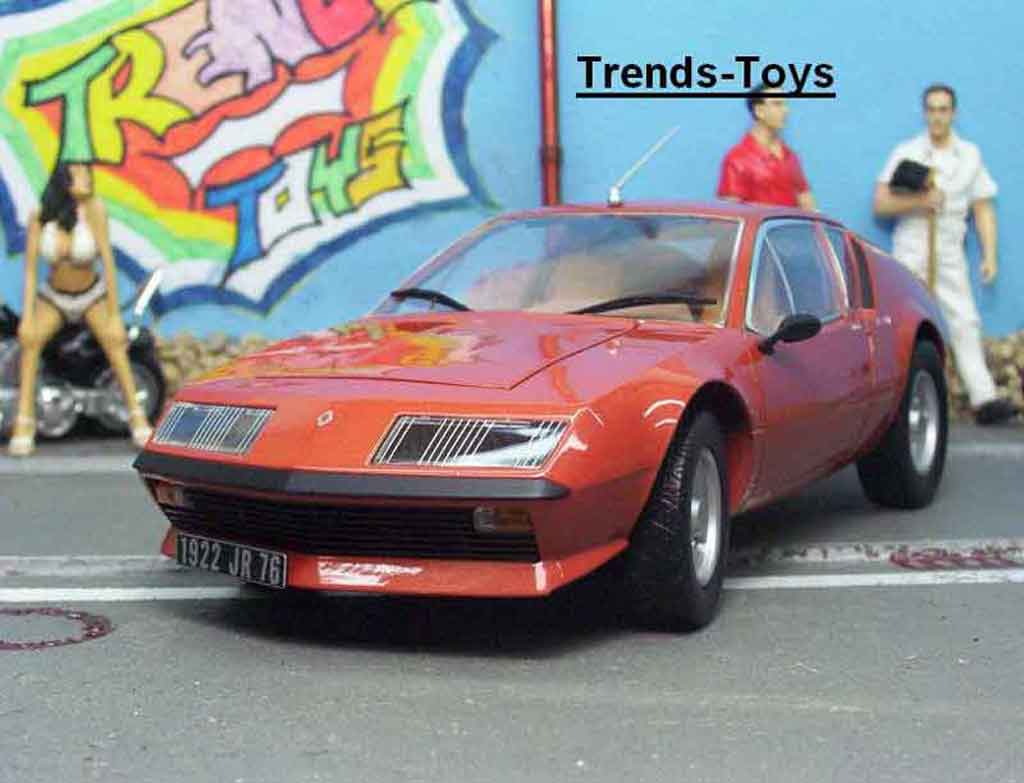 Alpine A310 V6 1/18 Norev V6 1978 phase 1 modelauto