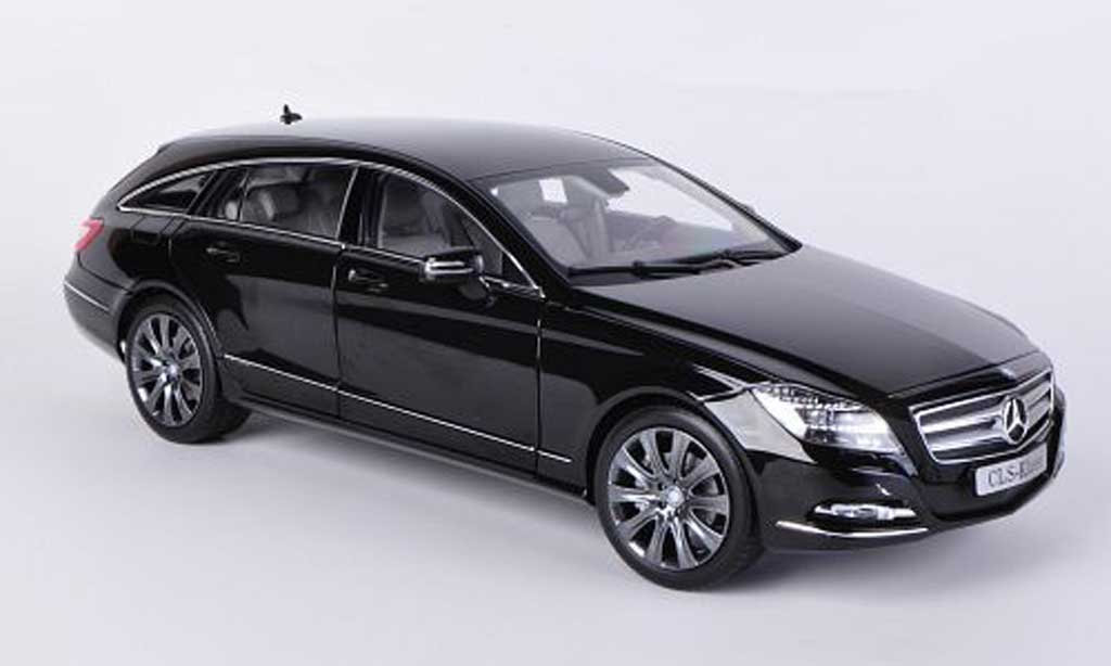 Mercedes Classe CLS Shooting Brake 1/18 Norev Shooting Brake (X218) zwart 2012 modelauto