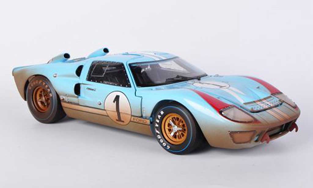Ford GT40 1/18 Shelby Collectibles GT 40 MkII No.1 Team Shelby American K.Miles / D.Hulme 1966 modelauto