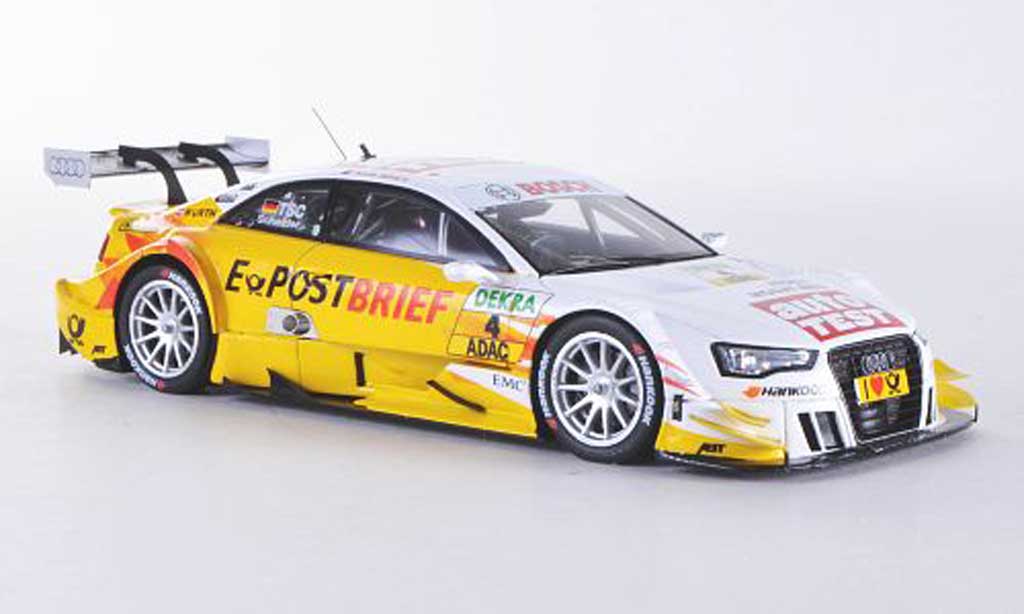 Audi A5 DTM 1/43 Spark DTM No.4 AutoTest/E-Post Brief T.Scheider Saison 2012 modelauto