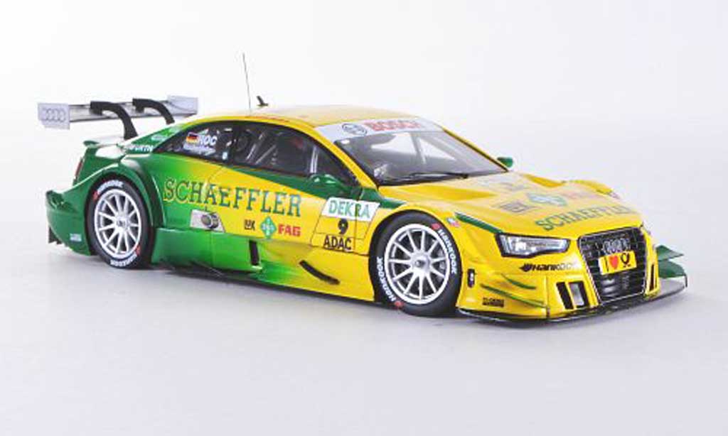 Audi A5 DTM 1/43 Spark DTM No.9 Schaeffler M.Rockenfeller Saison 2012 modelauto