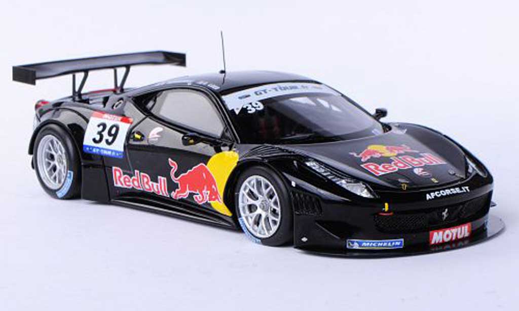 Ferrari 458 Italia GT3 1/43 Fujimi Italia GT3 No.39 Red Bull AF Corse S.Loeb / B.Hernandez GT Tour 2011 modelauto