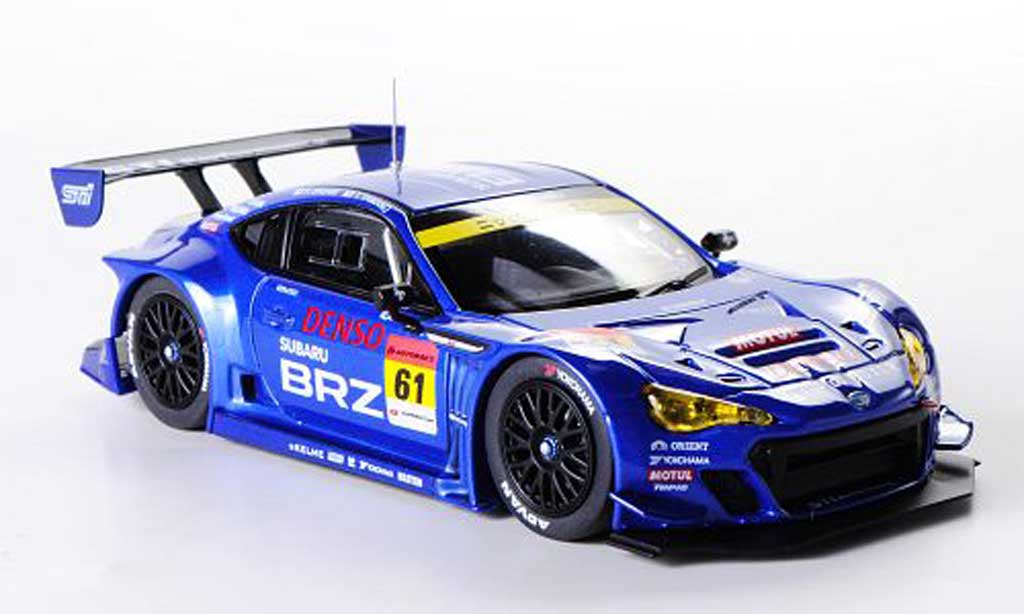 Subaru BRZ 1/43 Ebbro No.61 R&D Sport T.Yamano / K.Sasaki Super GT300 2012 modelauto