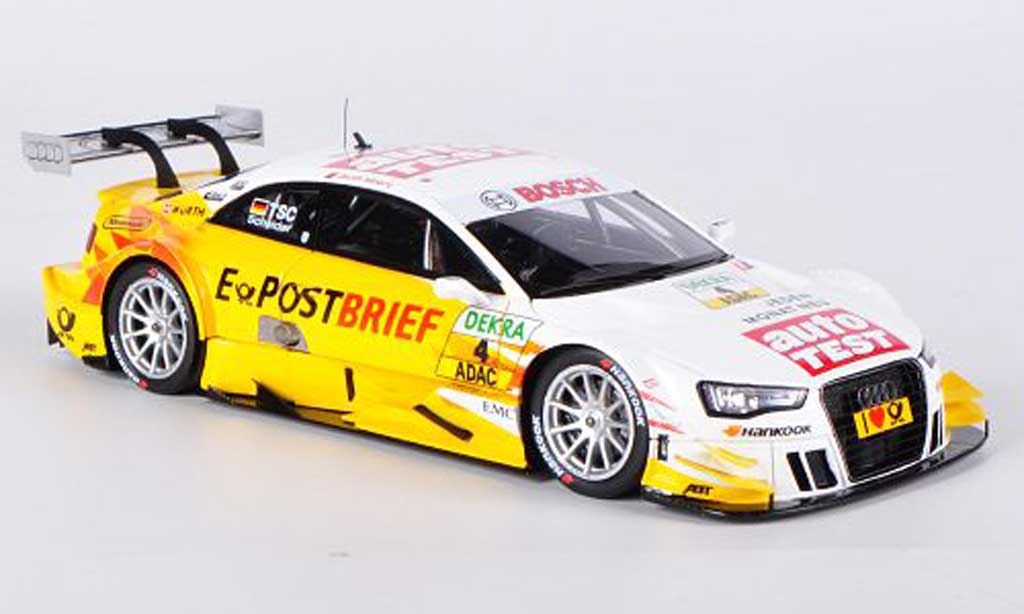 Audi A5 DTM 1/43 Spark DTM No.4 Auto Test T.Scheider DTM-Saison 2012 modelauto