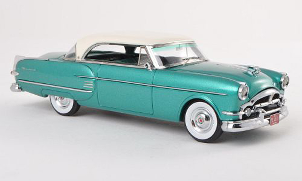 Packard Pacific 1/43 Neo 2-Door Hardtop Coupe groen/wit limitee edition 300 piece 1954 modelauto