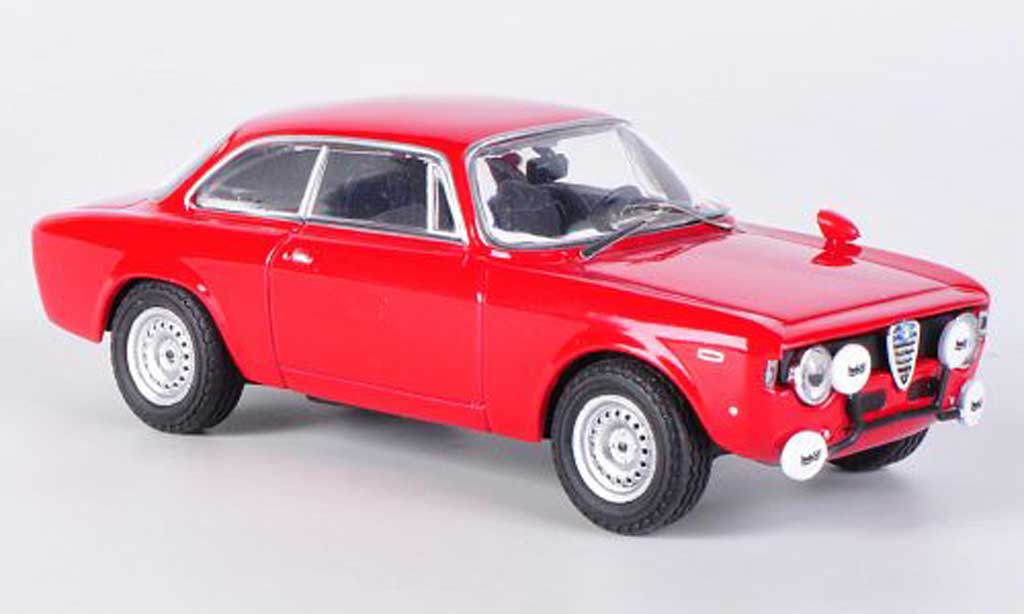 Alfa Romeo Giulia 1600 GTA 1/43 M4 1600 GTA rood 1968 modelauto
