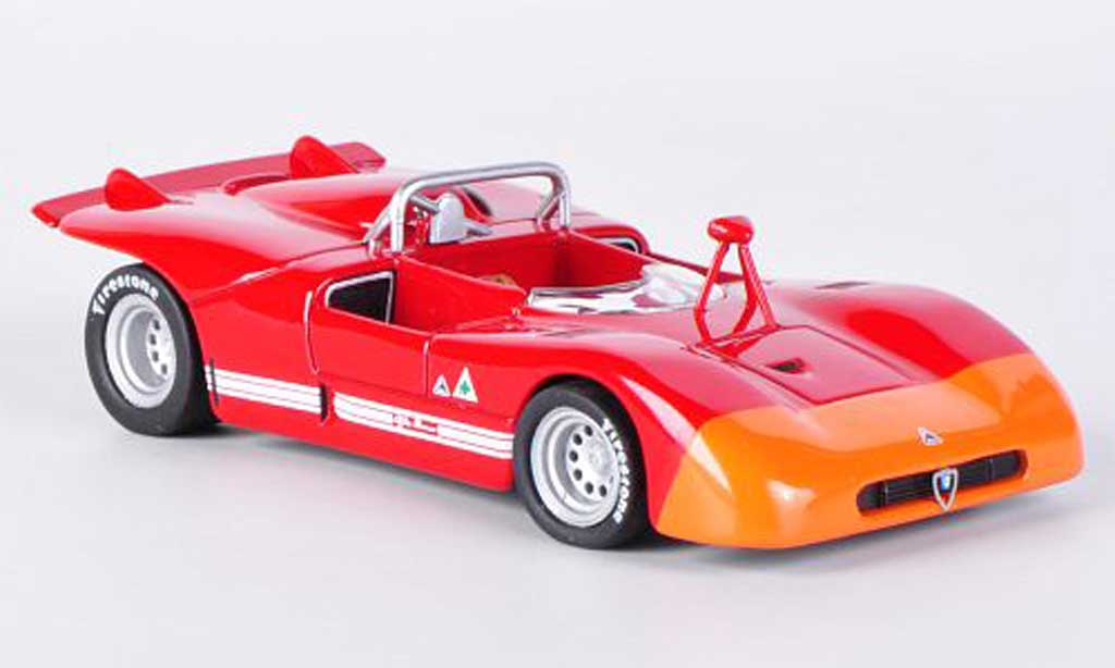 Alfa Romeo 33.3 1971 1/43 M4 1971 rood/oranje modelauto
