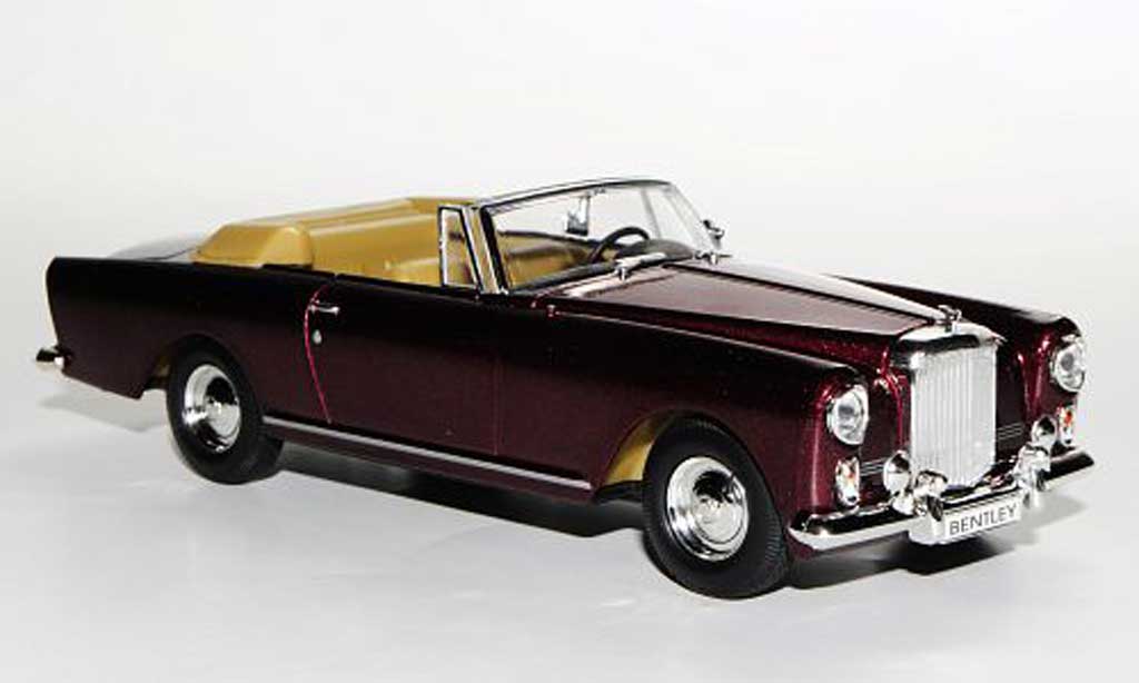 Bentley Continental S2 1/43 Yat Ming S2 DHC Park Ward rood LHD modelauto