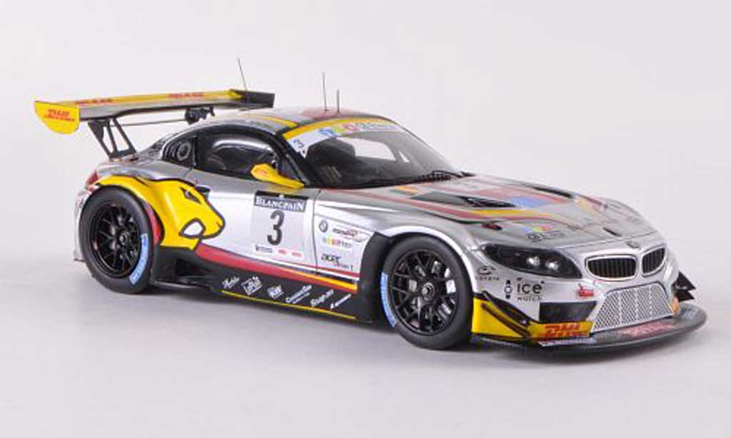 Bmw Z4 E89 1/43 Spark E89 No.3 DHL 24h Spa 2012 M.Palttala/B.Leinders/M.Martin modelauto