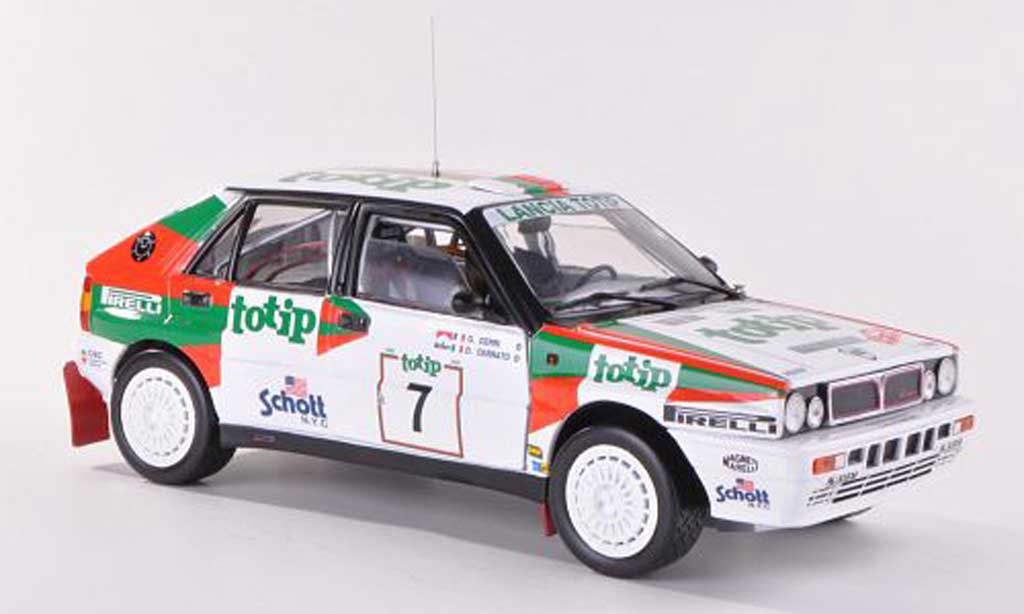 Lancia Delta HF Integrale 1/18 Sun Star HF Integrale No.7 Totip Rally Sanremo 1988 modelauto