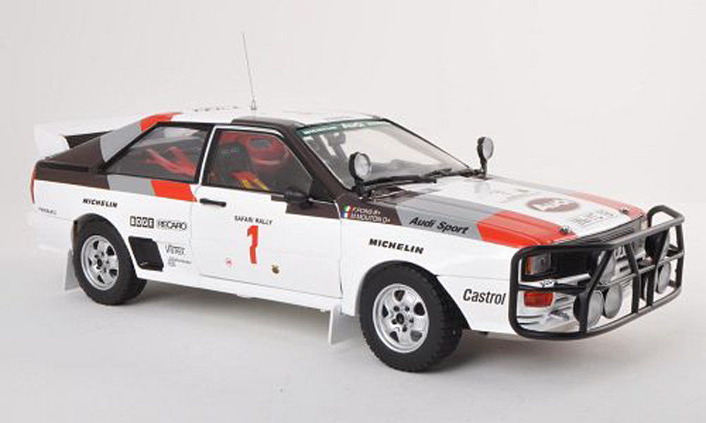 Audi Quattro 1/18 Sun Star A1 No.1 Safari Rally 1983 M.Mouton/F.Pons modelauto