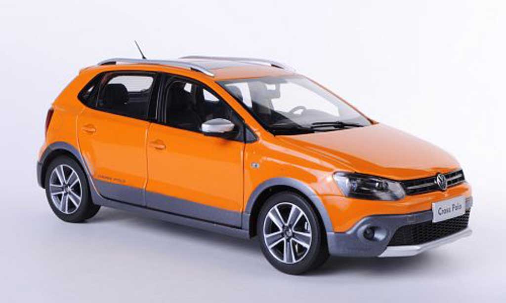 Volkswagen Polo Cross 1/18 Paudi Cross V oranje Asien-Version 2012 modelauto