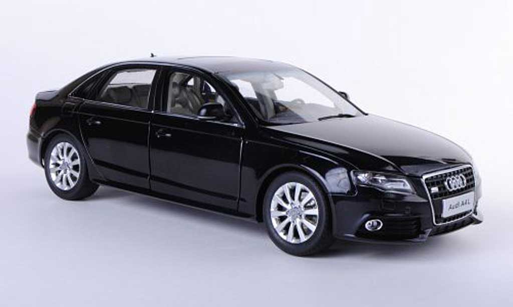 Audi A4 2011 1/18 Paudi 2011 (B8) zwart Asien-Version 2011 modelauto