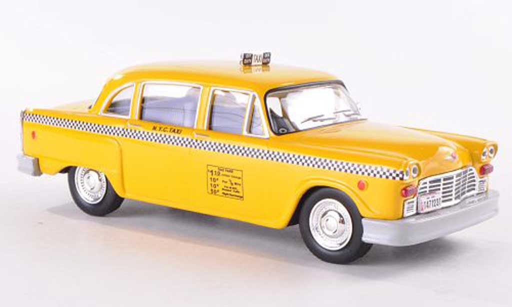 Checker Marathon 1/43 WhiteBox Yellow Cab - New York City Taxi 1980 modelauto