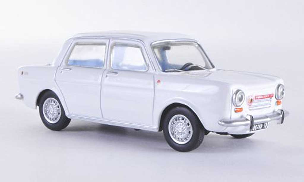 Simca 1150 Abarth 1/43 Best Abarth wit 1963 modelauto