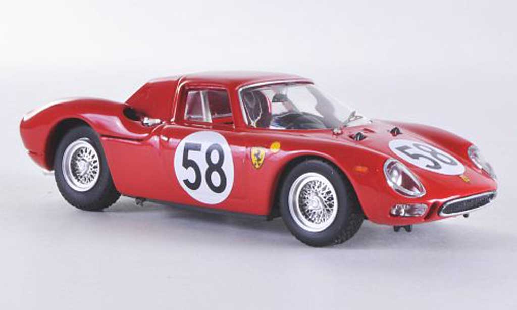 Ferrari 275 1964 1/43 Best 1964 LM No.58 J.Rindt / D.Piper 24h Le Mans modelauto