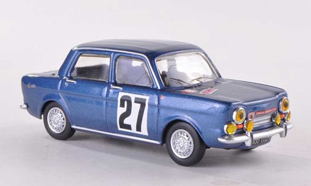 Simca 1150 Abarth 1/43 Best Abarth No.27 Rally de Franche-Comte 1967 modelauto