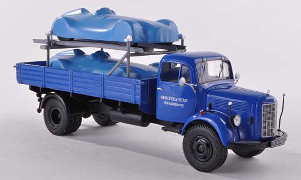 Mercedes L3500 1/43 Premium ClassiXXs Platform/ 2 MB Monoposto (verhullt) MB modelauto