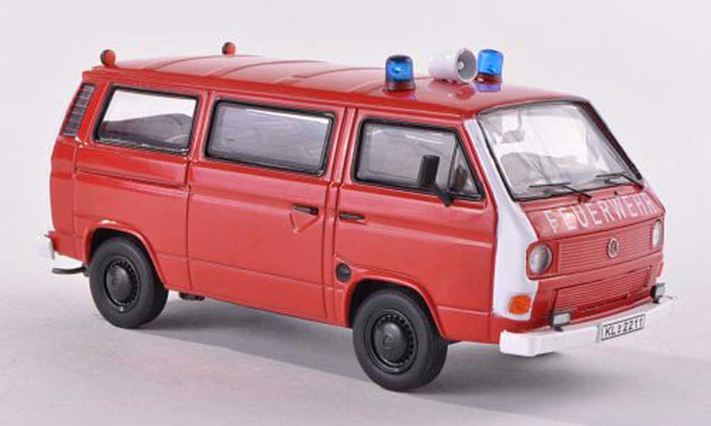Volkswagen T3 1/43 Premium ClassiXXs bus brandweer modelauto