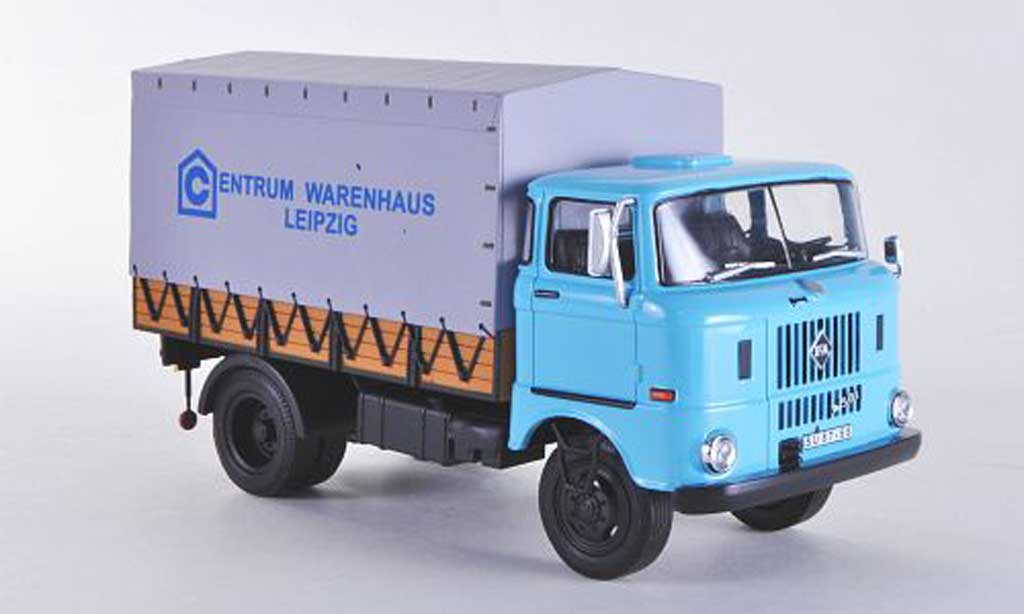 IFA W50L 1/43 WhiteBox Centrum Warenhaus Leipzig PP-LKW 1965 modelauto