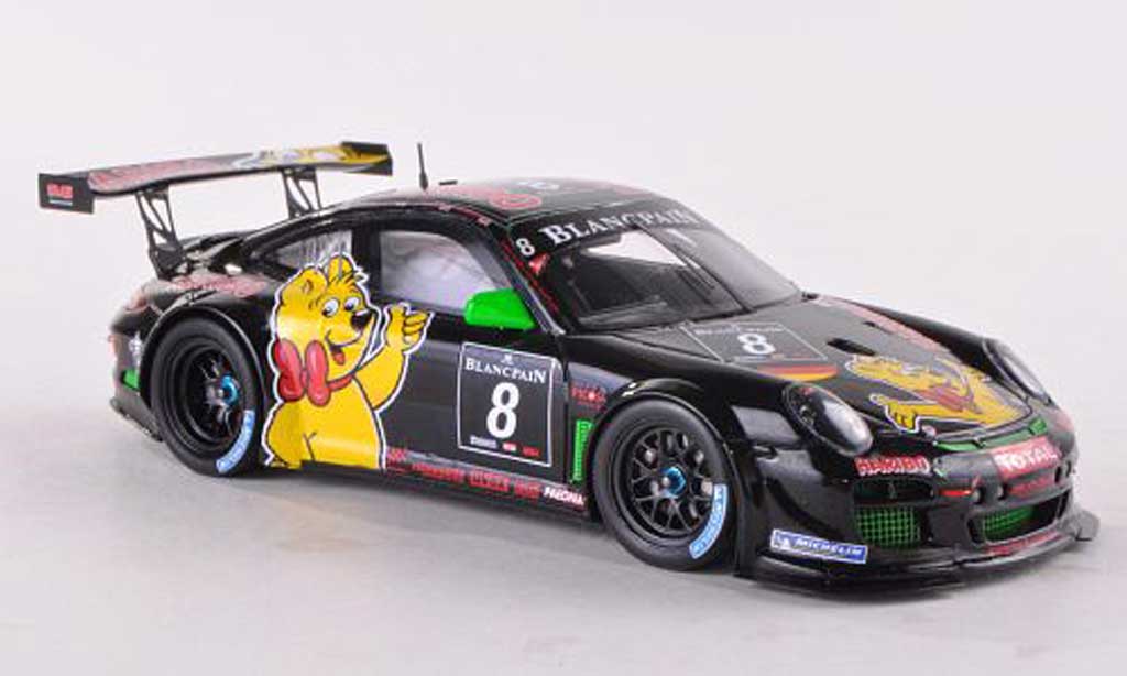 Porsche 997 GT3 1/43 Spark GT3 R 2012 No.8 Haribo Bale Motorsport 24h Spa U.Alzen/M.Stursberg/H.G.Riegel/C.Menzel modelauto