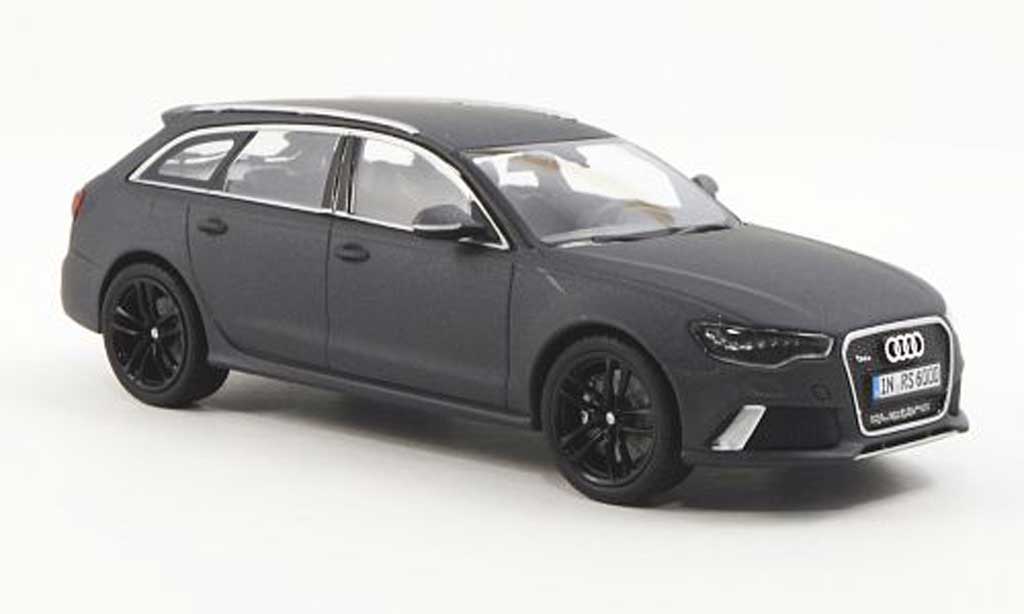 Audi RS6 1/43 Minichamps Avant (Typ C7) grijs 2012 modelauto
