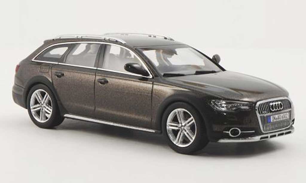 Audi A6 Allroad 1/43 Kyosho Allroad Quattro (C7) bruin 2012 modelauto