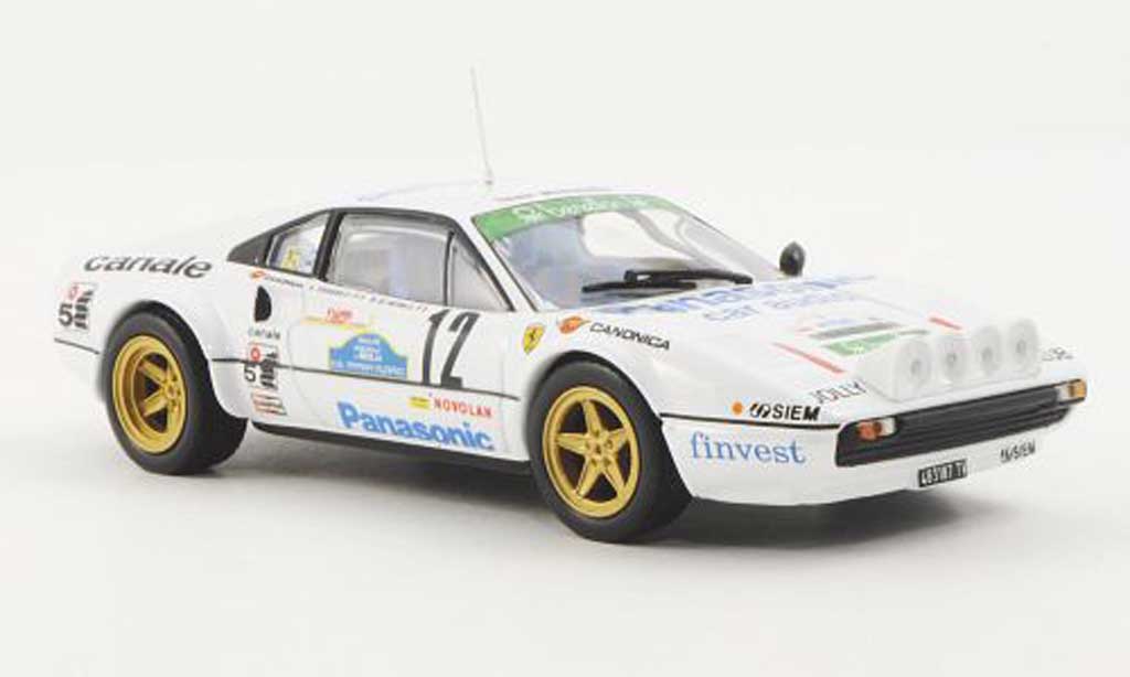 Ferrari 308 GTB 1/43 Ferrari Racing Collection GTB No.12 Team Michelotto A.Tognana / M.De Antoni Targa Florio 1982 modelauto