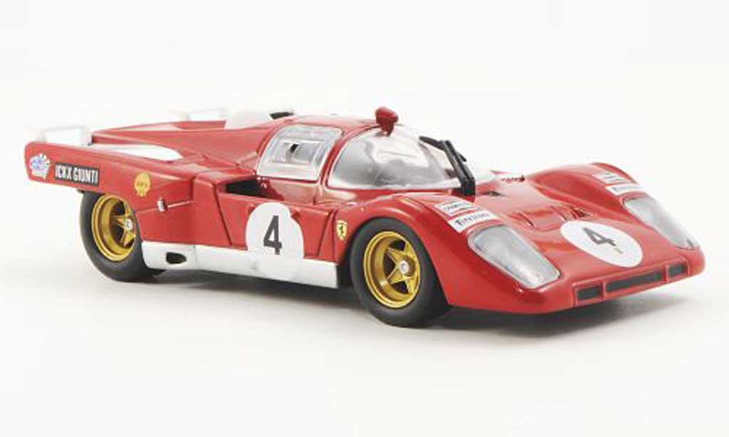 Ferrari 512 M 1/43 Ferrari Racing Collection M No.4 J.Ickx / I.Giunti 9h Kyalami 1970 modelauto