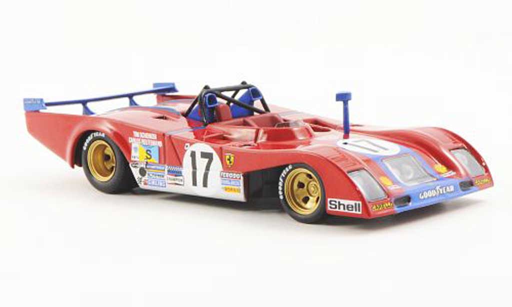 Ferrari 312 P 1/43 Ferrari Racing Collection P 24h Le Mans C.Reutemann / T.Schenken 1973 modelauto