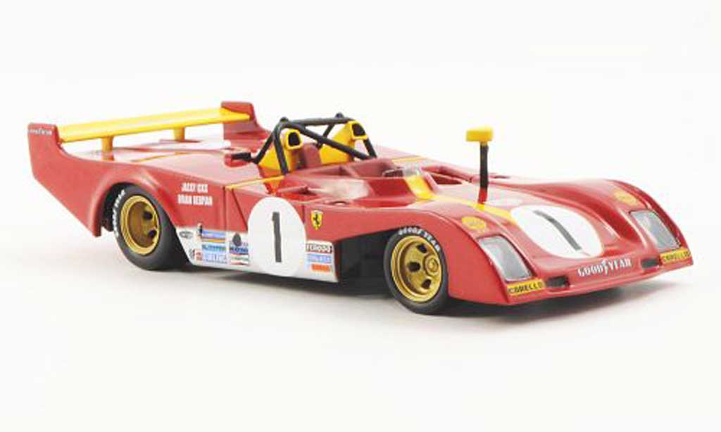 Ferrari 312 P 1/43 Ferrari Racing Collection P 1000km Monza J.Ichx / B.Redman 1973 modelauto