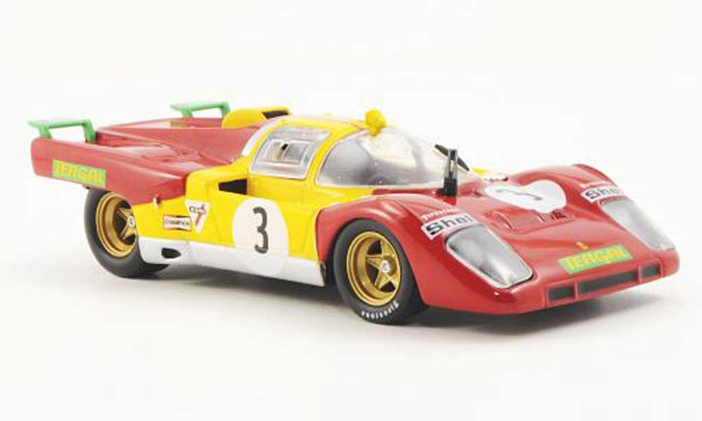 Ferrari 512 M 1/43 Ferrari Racing Collection M 6h Brands Hatch J.Juncadella / D.Hobbs 1971 modelauto