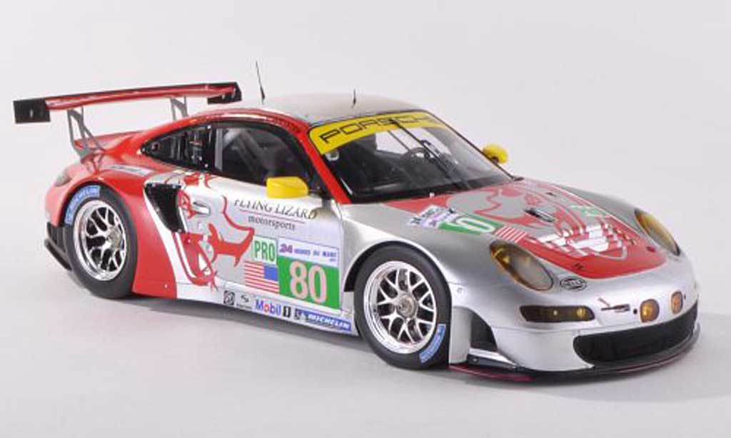 Porsche 997 GT3 RSR 1/43 Spark GT3 RSR 2012 No.80 vol Lizard Motorsports 24h Le Mans J.Bergmeister/M.Hozler/P.Long modelauto