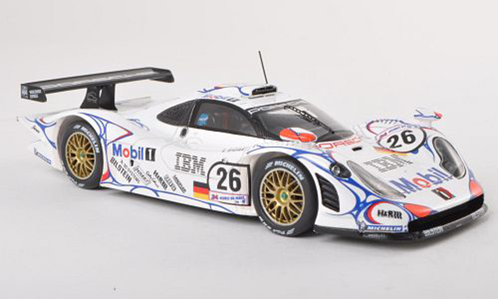 Porsche 993 GT1 1/43 Spark GT1 No.26 Mobil 24h Le Mans 1998 A.McNish/L.Aiello/S.Ortelli modelauto