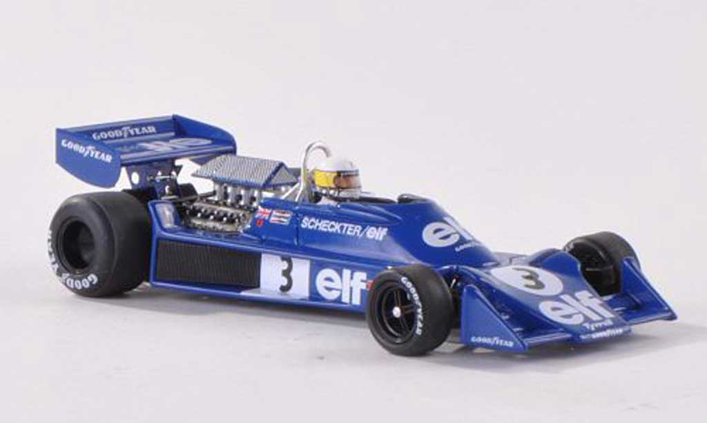 Tyrrell 7 1/43 Spark No.3 elf GP Spanien 196 J.Scheckter modelauto