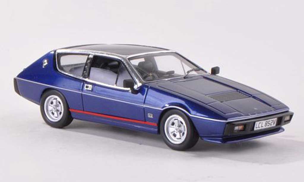 Lotus Elite 1/43 Spark S2 Essex blauw RHD 1980 modelauto