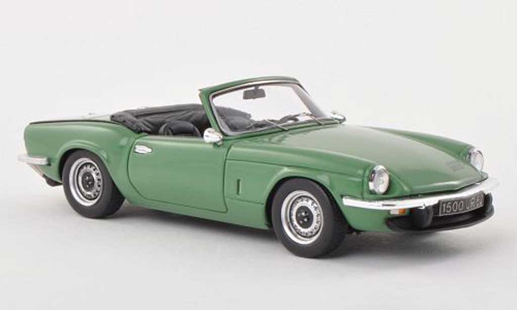 Triumph Spitfire 1/43 Spark 1500 groen LHD 1975 modelauto