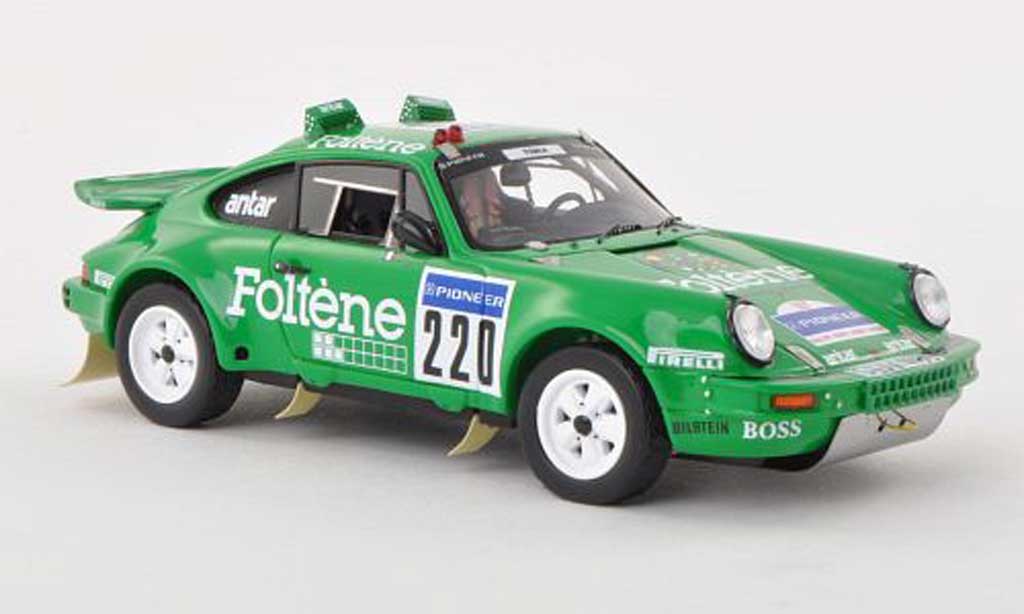 Porsche 930 1/43 Spark No.220 Rally Dakar 1988 J.Laffite modelauto