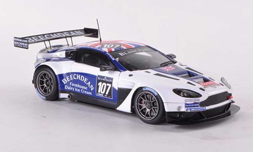 Aston Martin V12 Vantage 1/43 Spark Vantage No.107 Beechdean Motorsport 24h Spa 2012 A.Howard/J.Adam/P.Dryburgh/J.Gaw modelauto