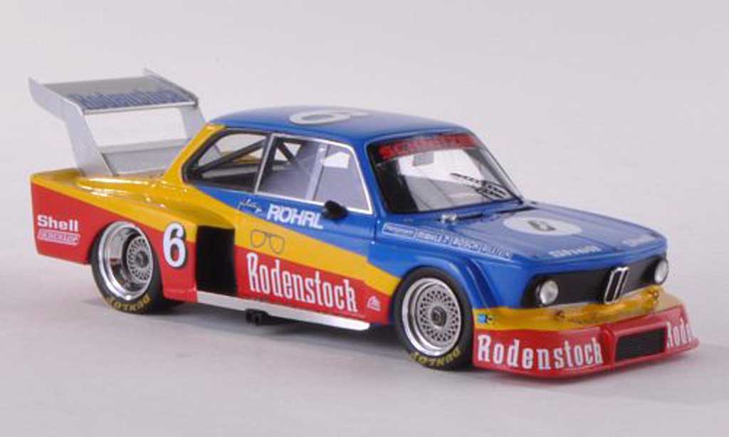 Bmw 2002 Turbo 1/18 Spark Turbo Gr.5 No.6 Rodenstock DRM Norisring 1977 W.Rohrl modelauto