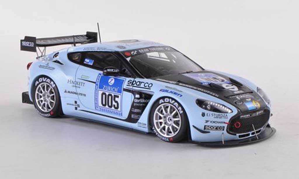 Aston Martin V12 Zagato 1/43 Spark Zagato No.005 24h Nurburgring 2012 U.Bez/C.Porritt/W.Schuhbauer/R.Meaden modelauto